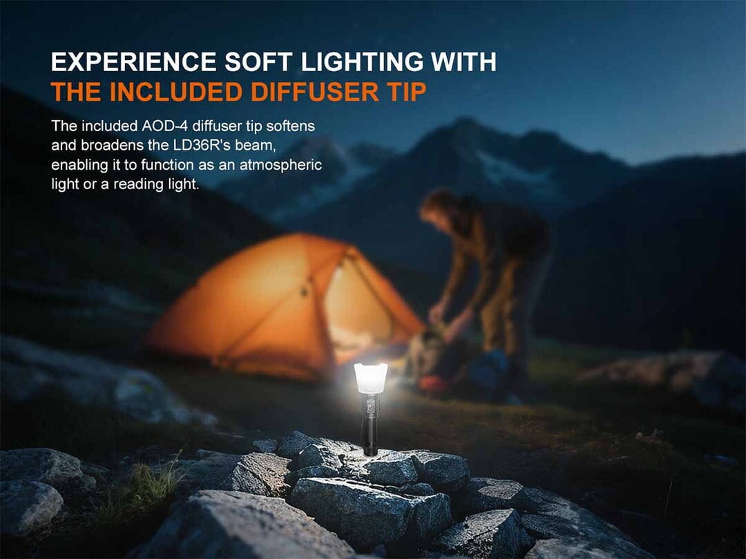Fenix LD36R High-Performance Outdoor Flashlight - Options Flashlight Fenix