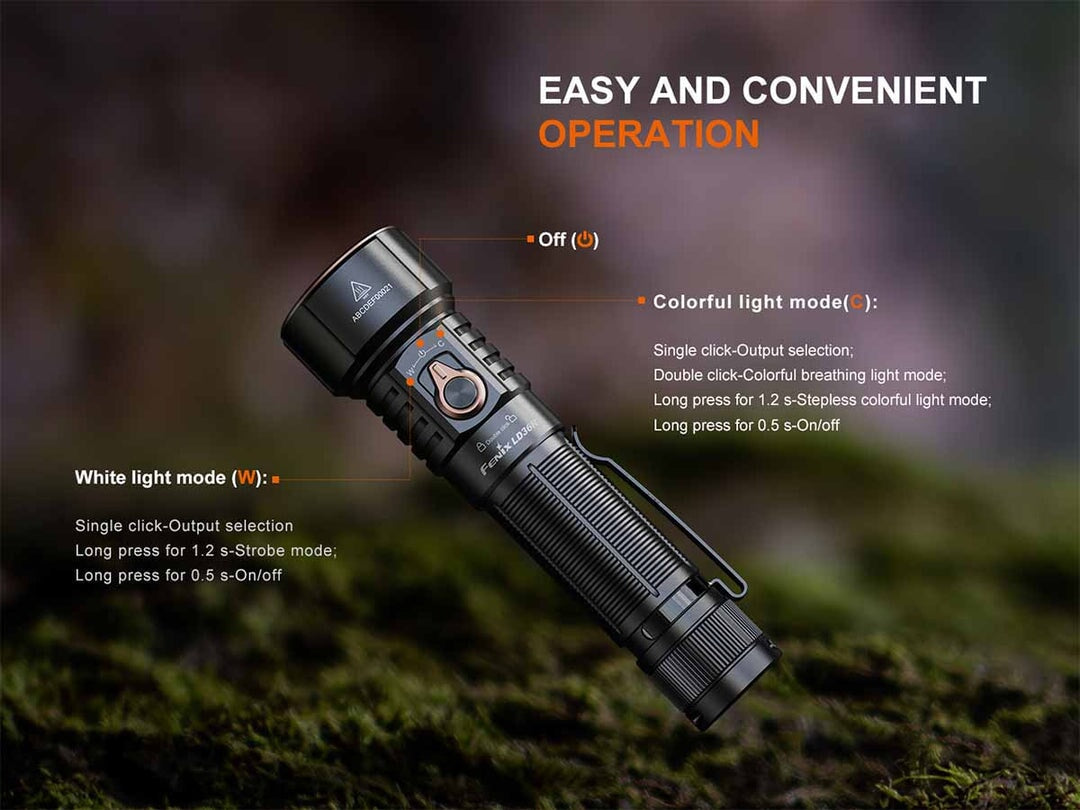 Fenix LD36R High-Performance Outdoor Flashlight - Options Flashlight Fenix