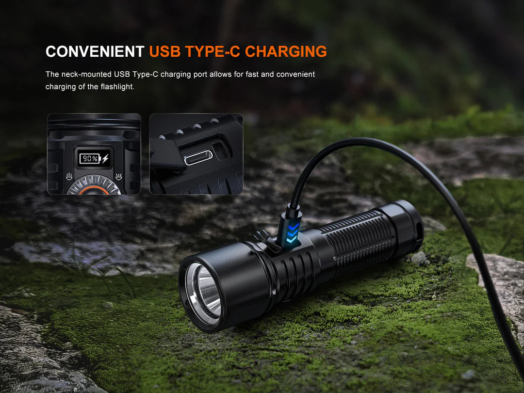 Fenix LD45R Digital Focus Rechargeable LED Flashlight Flashlight Fenix