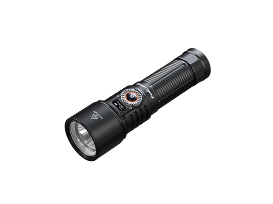 Fenix LD45R digital focus rechargeable LED flashlight with 2800 lumens brightness for outdoor, work, and professional illumination