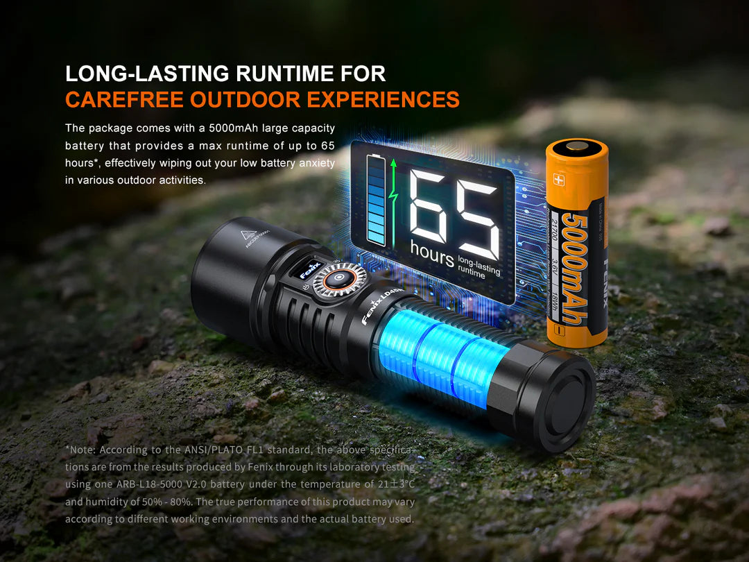Fenix LD45R Digital Focus Rechargeable LED Flashlight Flashlight Fenix