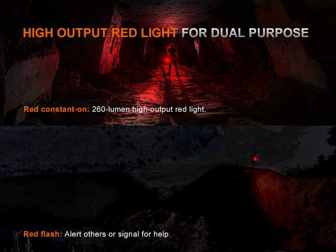 Fenix LR35R Pro 10 000 Lumen Rechargeable LED Flashlight