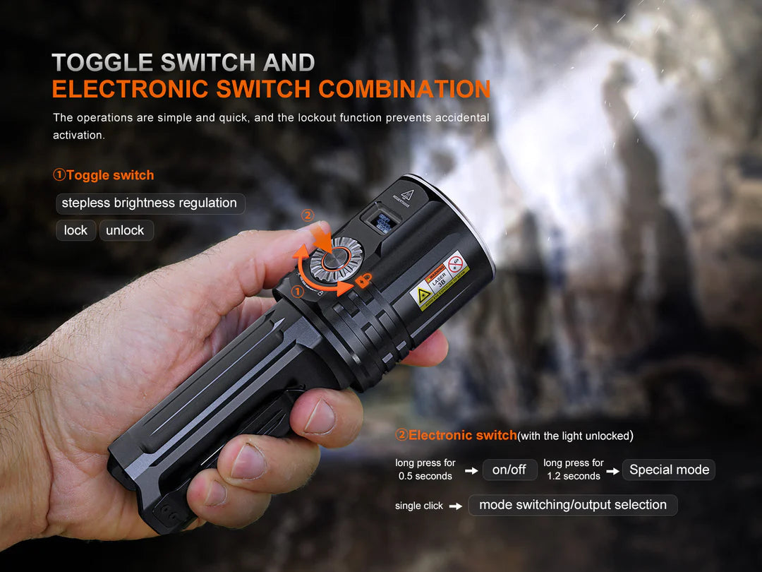 Fenix LR36R White Laser Searching Flashlight Flashlight Accessories Fenix