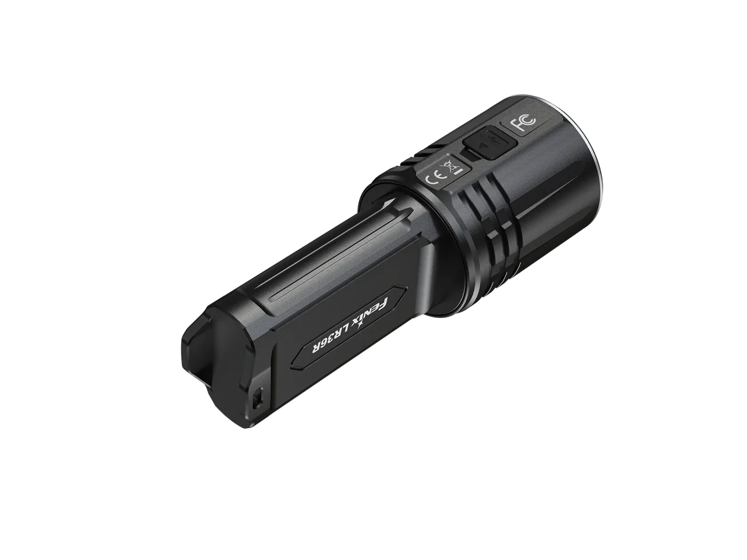 Fenix LR36R white laser search flashlight with 10,000 lumens brightness for rescue and professional outdoor lighting