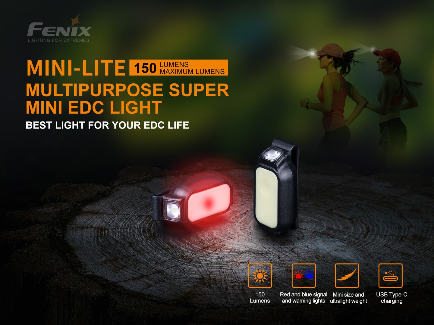 Fenix MINI-LITE Compact EDC Flashlight EDC LED Flashlight Fenix