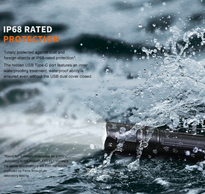 Fenix PD32R Rechargeable Tactical LED Flashlight Flashlight Fenix