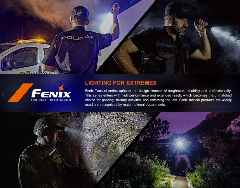 Fenix PD32R Rechargeable Tactical LED Flashlight Flashlight Fenix