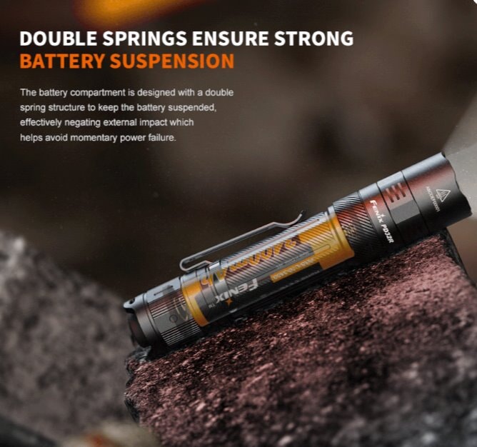 Fenix PD32R Rechargeable Tactical LED Flashlight Flashlight Fenix