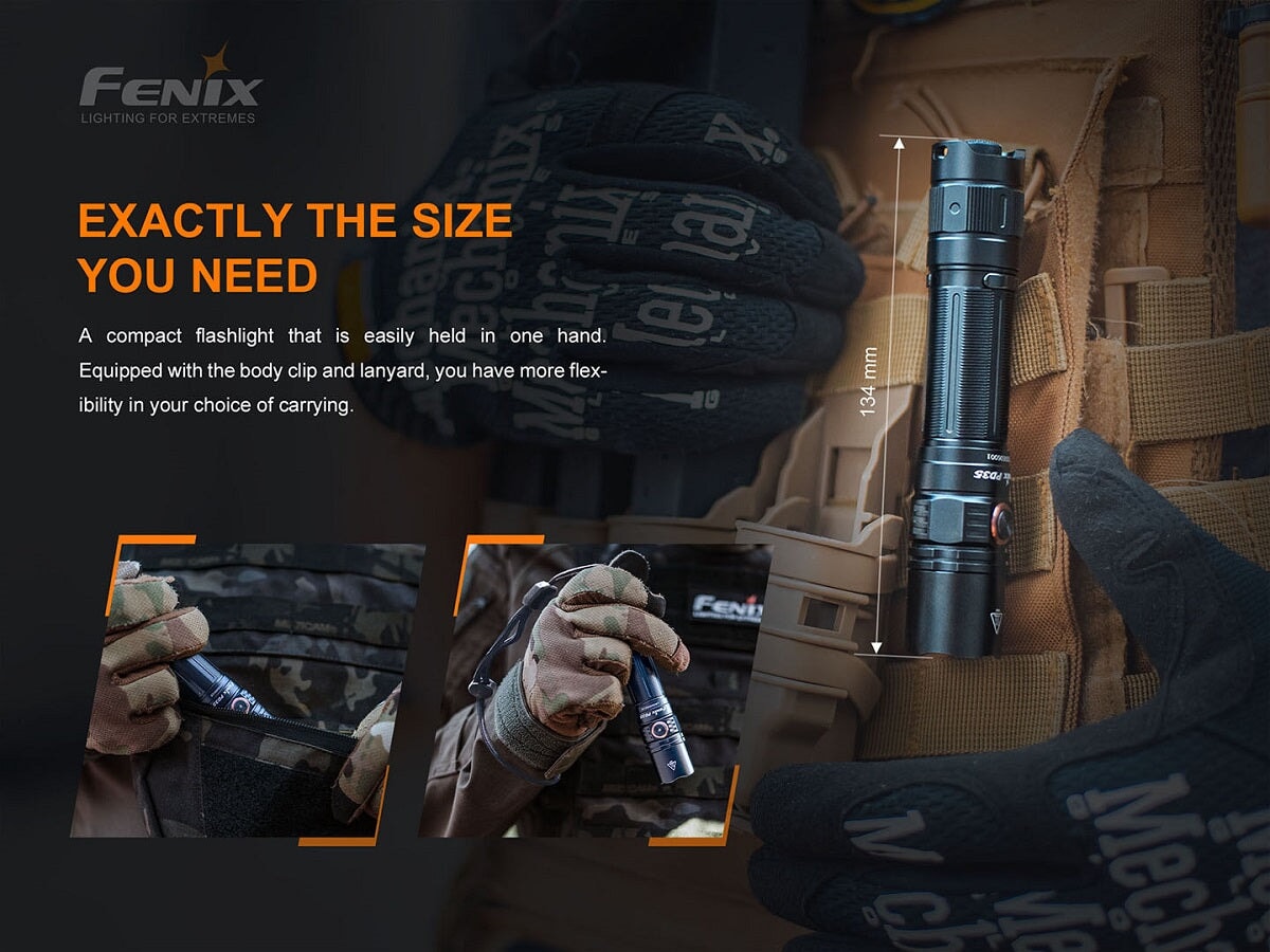 Fenix PD35 V3.0 Rechargeable Compact Flashlight