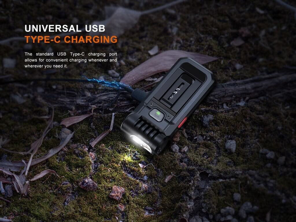 Fenix SW05R-RED - 150 lumens Red & White Lights Flashlight