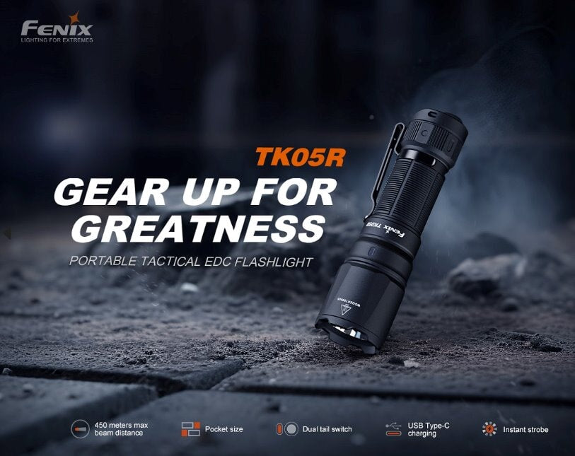 Fenix TK05R Portable Tactical EDC Flashlight Flashlight Fenix