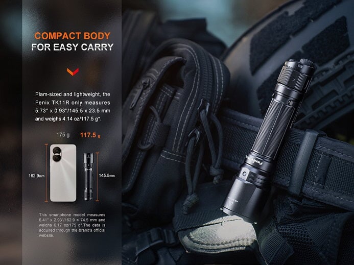 Fenix TK11R Rechargeable Tactical Flashlight Flashlight Fenix