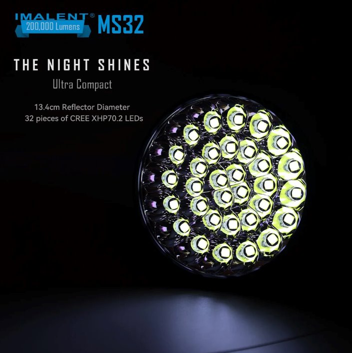 IMALENT MS32 Brightest Flashlight - Special order only Flashlight Imalent