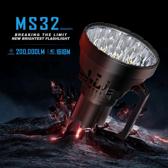 IMALENT MS32 Brightest Flashlight - Special order only Flashlight Imalent