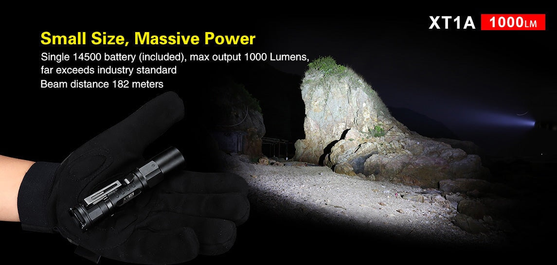 Klarus Tactical EDC Flashlight XT1A Flashlight Klarus