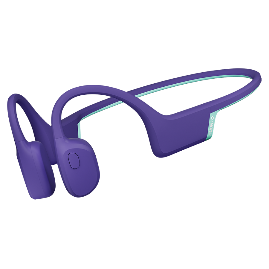 Suunto Aqua Light waterproof sports headphones with lightweight open-ear design for cycling, swimming, and endurance training