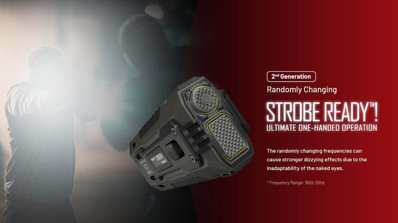 Nitecore EDC37 8000 Lumen Rechargeable EDC Flashlight