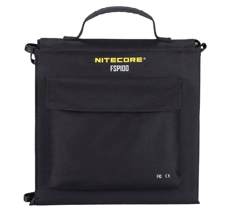Nitecore FSP100 Foldable Solar Panel Flashlight Accessories Nitecore