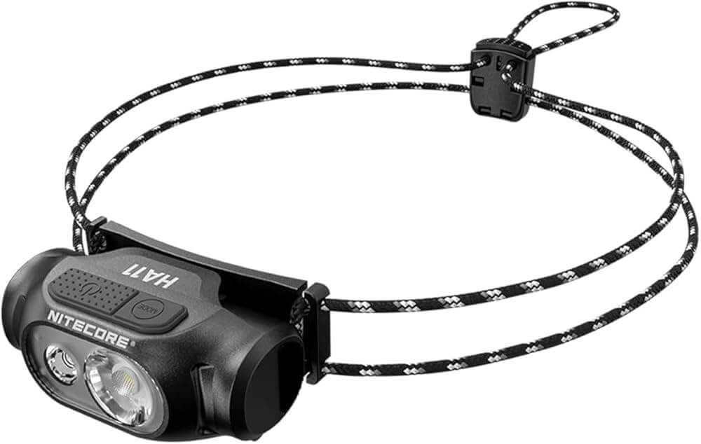 NITECORE HA11 240 Lumen Lightweight Headlamp - Use 1xAA