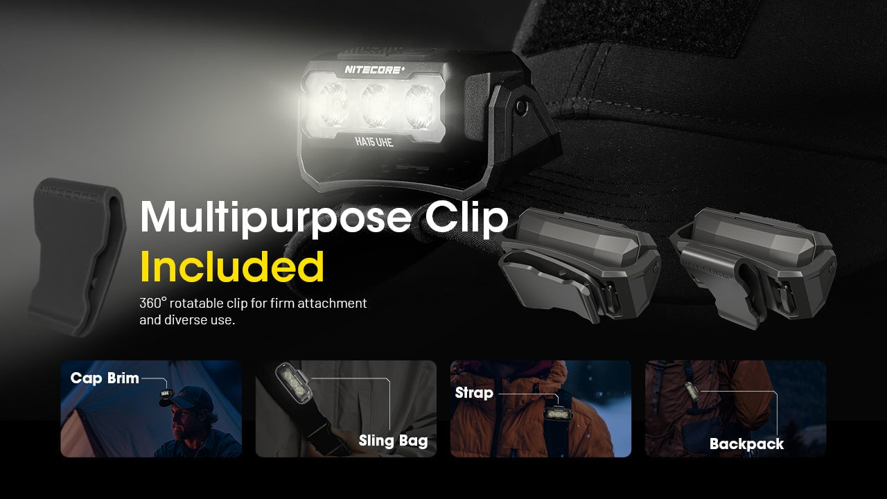 Nitecore-HA15 UHE Headlamp Headlamp Nitecore