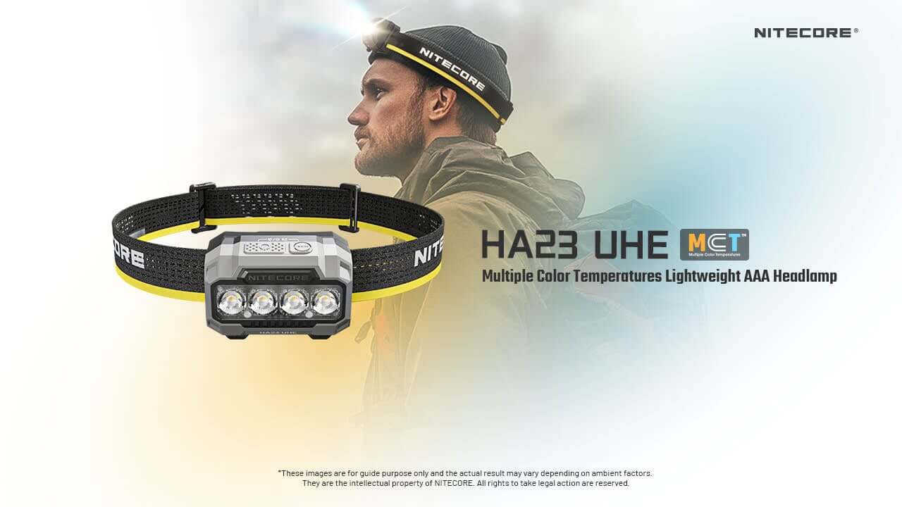 Nitecore HA23 UHE Lightweight Headlamp