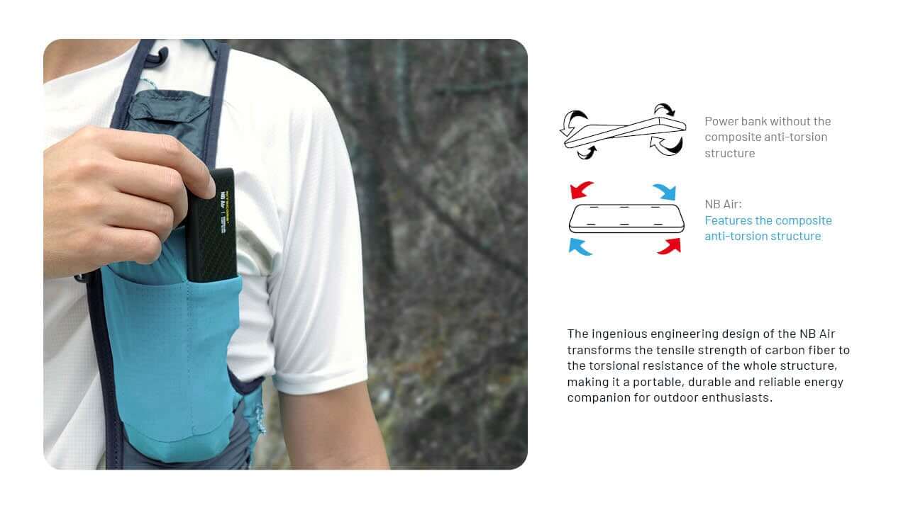 Nitecore NB Air 5000 Slim Power Bank