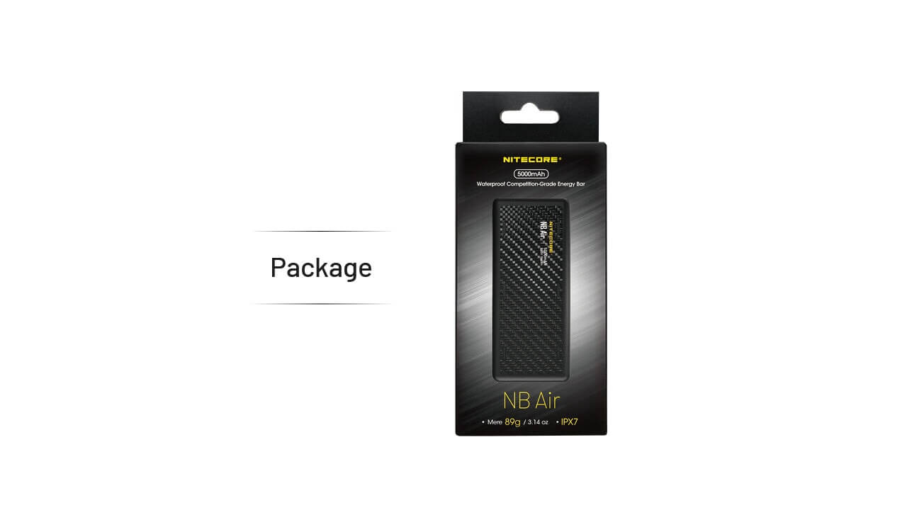 Nitecore NB Air 5000 Slim Power Bank