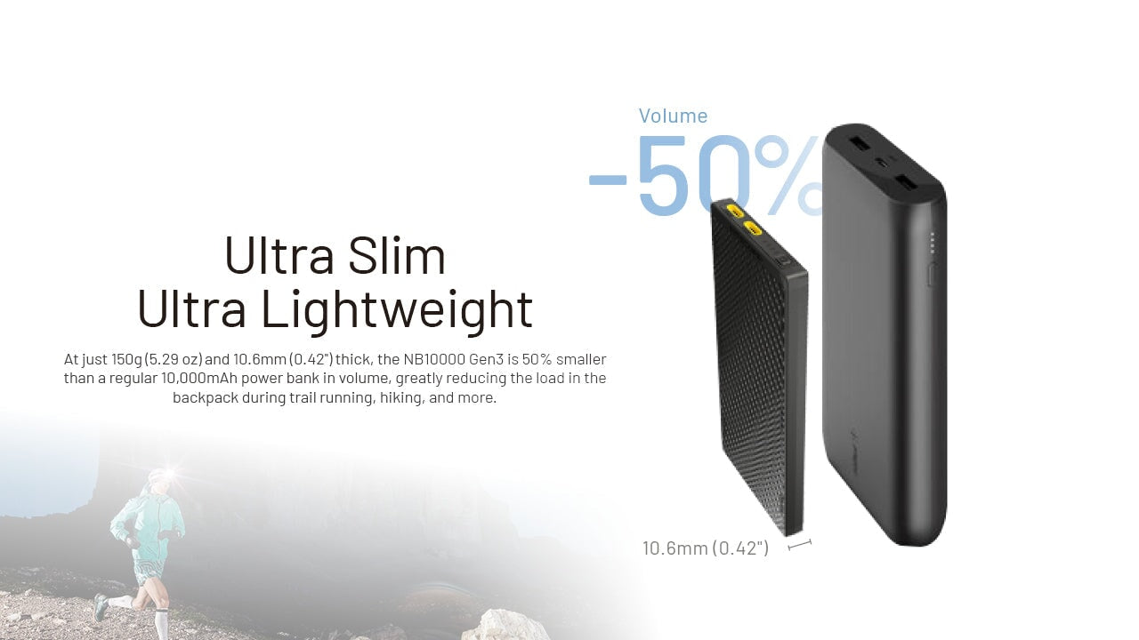 Nitecore NB10000 Gen3 Power Bank Power Bank Nitecore