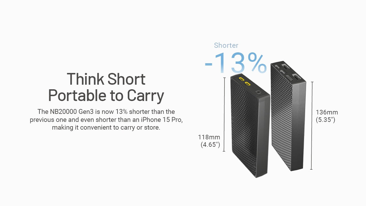 Nitecore-NB20000 Gen3 Power Bank Nitecore