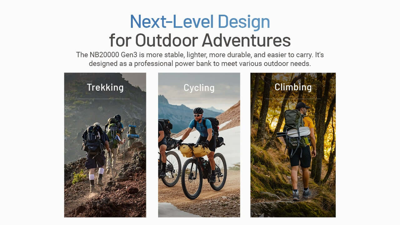 Nitecore NB20000 Gen 3 Power Bank