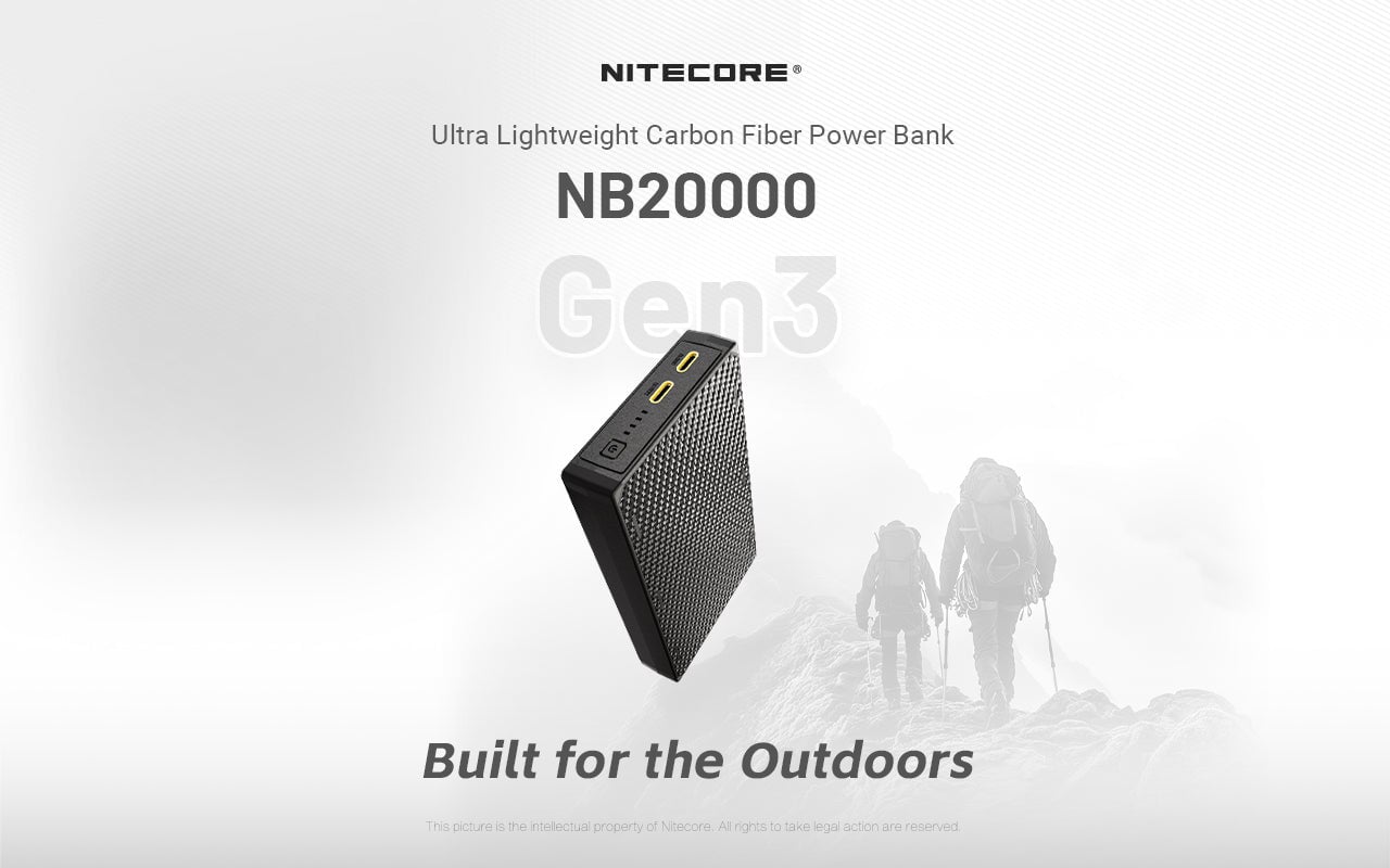 Nitecore-NB20000 Gen3 Power Bank Nitecore