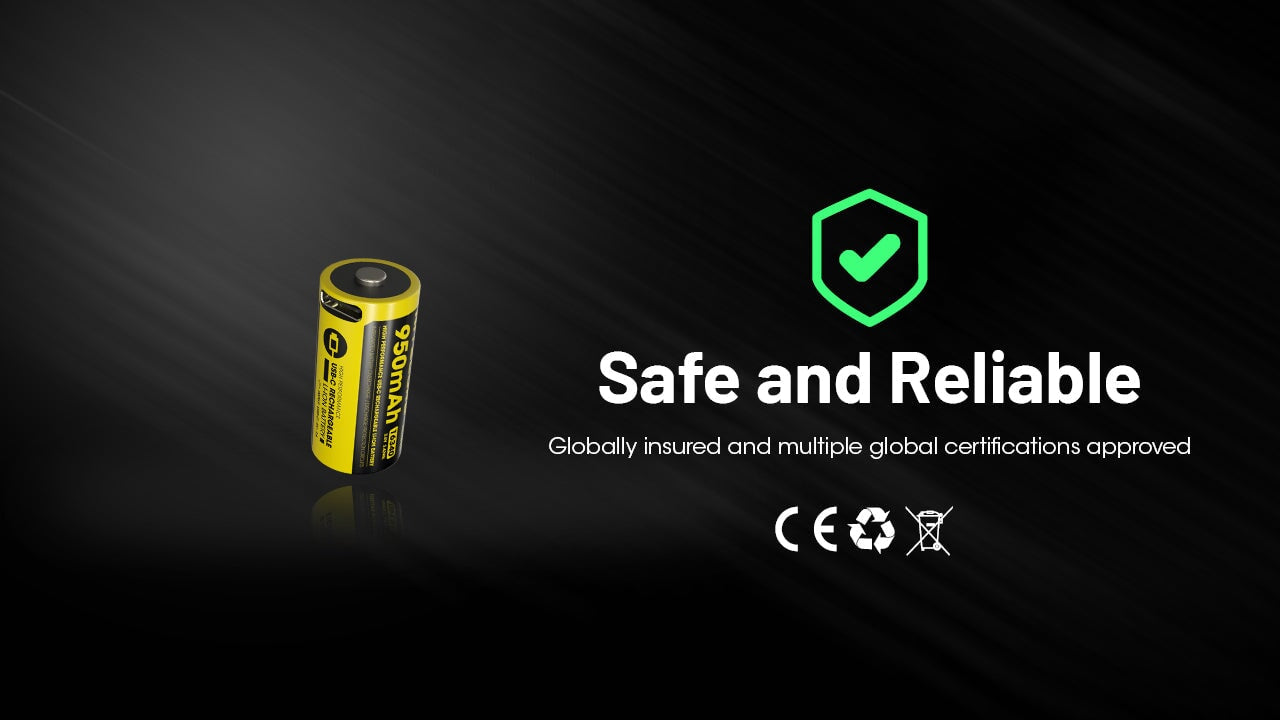Nitecore NL169R Li-ion Rechargeable Battery Rechargeable Batteries Nitecore