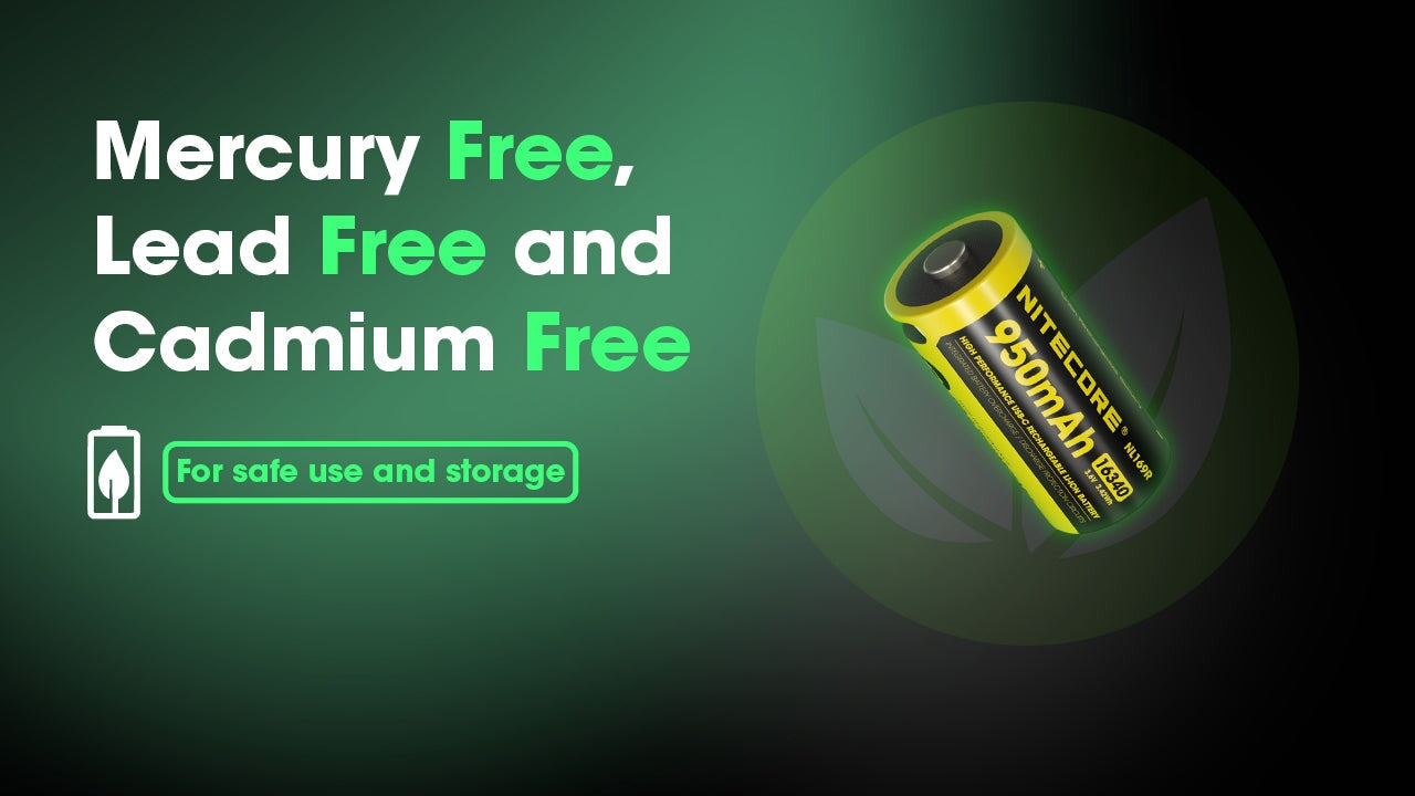 Nitecore NL169R Li-ion Rechargeable Battery Rechargeable Batteries Nitecore