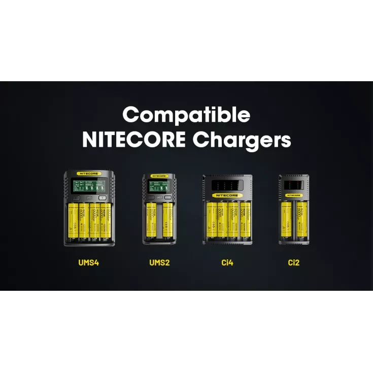 Nitecore NL2160 21700 Li-ion Battery 6000mAh Rechargeable Batteries Nitecore