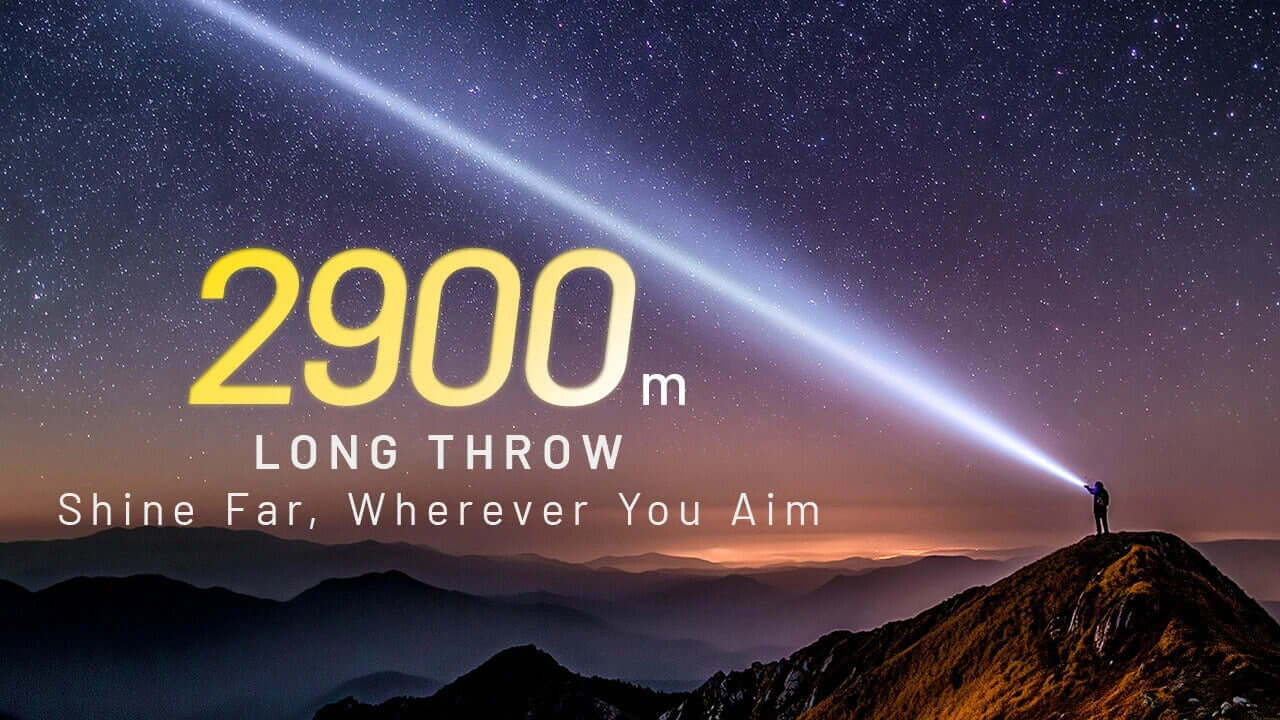 Nitecore P40 Ultra Long Throwing LED Flashlight