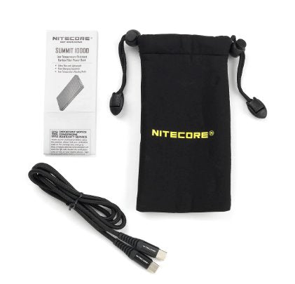 Nitecore Summit 10000 Low Temperature Power Bank - 10,000mAh Power Bank Nitecore