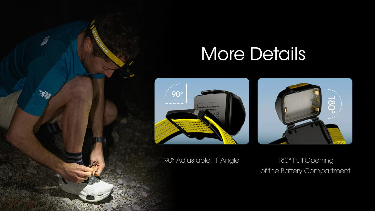 Nitecore UT27 Pro 800 lumen Rechargeable Running Headlamp Headlamp Nitecore