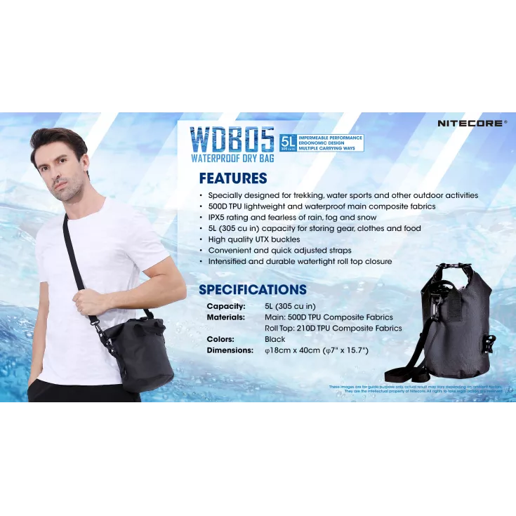Nitecore WDB05 Luggage & Bags Nitecore