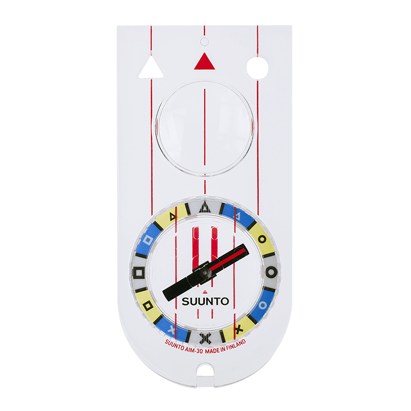 Suunto AIM-30 NH thumb compass with fast needle for precision orienteering and outdoor navigation