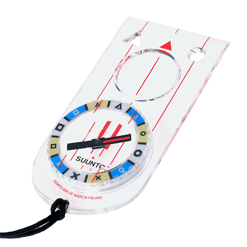 Suunto AIM-30 NH thumb compass with fast needle for precision orienteering and outdoor navigation