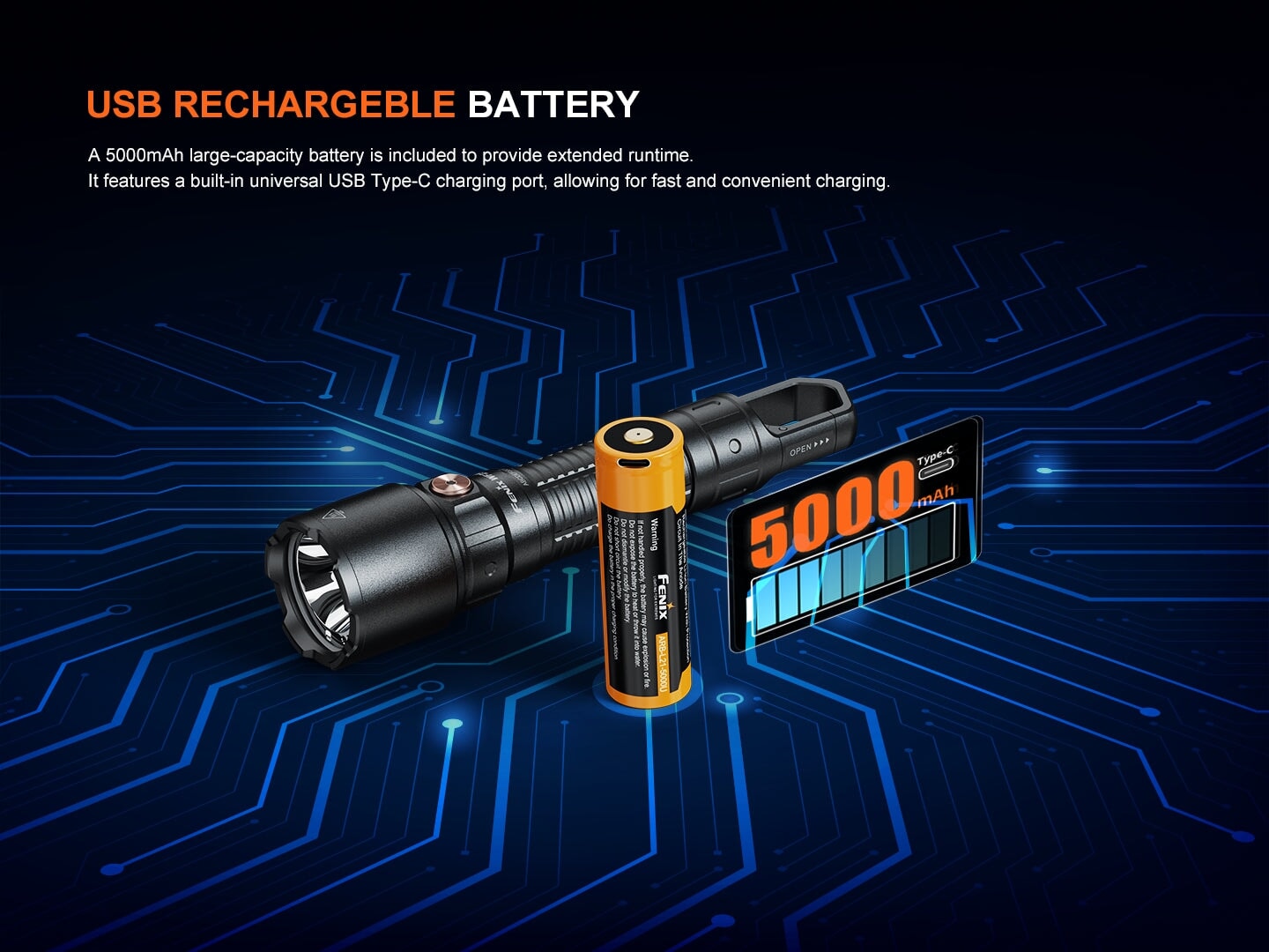 WF25RM MULTIFUNCTIONAL CRADLE CHARGING DUTY FLASHLIGHT Flashlight Fenix