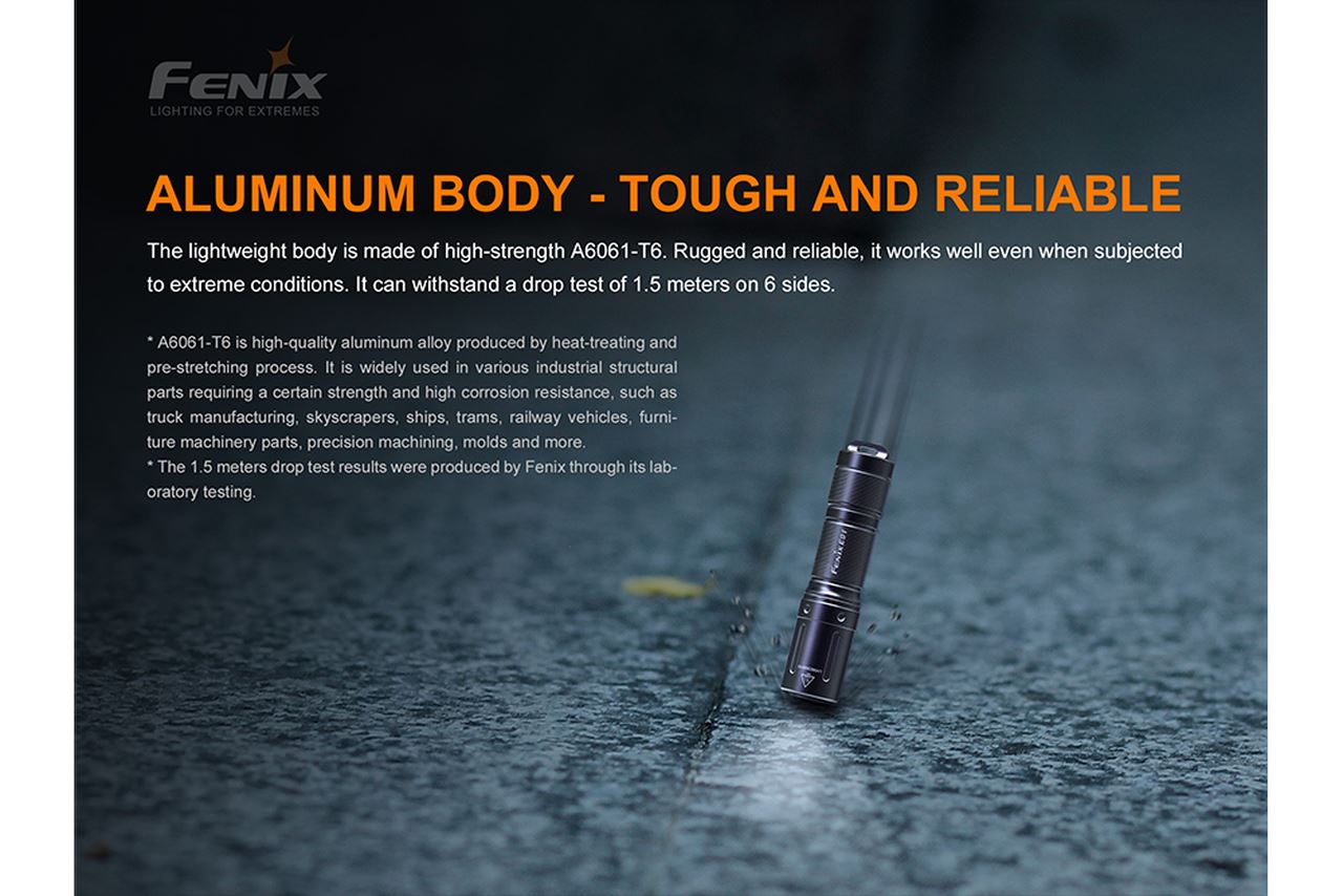 Fenix E01 V2.0 100 Lumens EDC LED Flashlight Flashlight Fenix