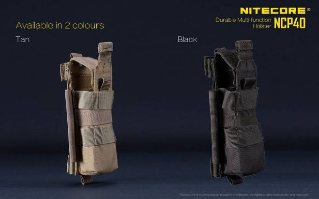 Nitecore NCP40 Holster for Nitecore LED Flashlights Holster Nitecore