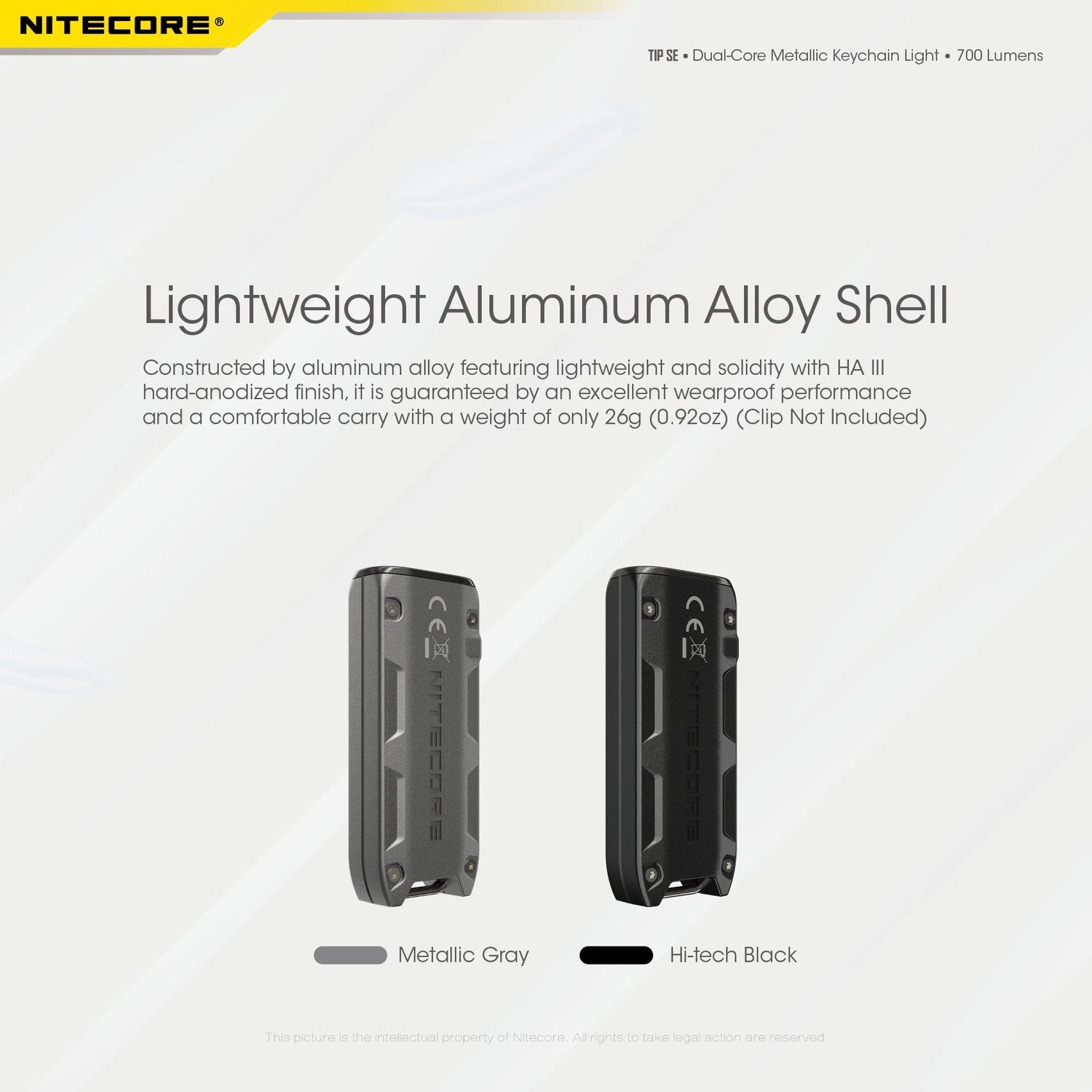 Nitecore TIP SE 700 Lumens Keychain EDC Flashlight Flashlight Nitecore