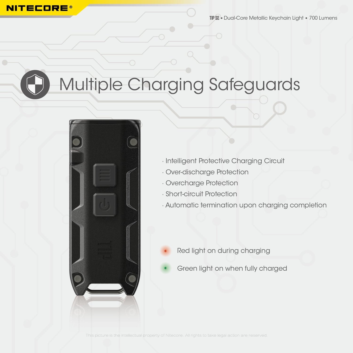 Nitecore TIP SE 700 Lumens Keychain EDC Flashlight Flashlight Nitecore