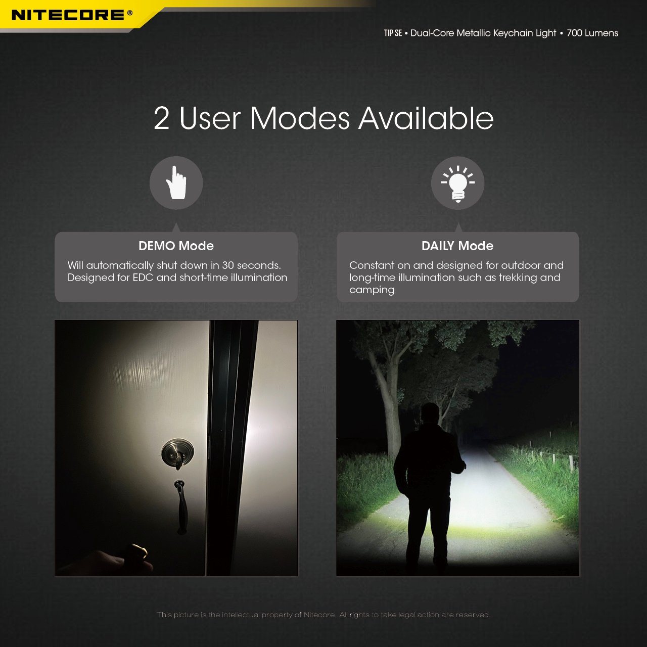 Nitecore TIP SE 700 Lumens Keychain EDC Flashlight Flashlight Nitecore