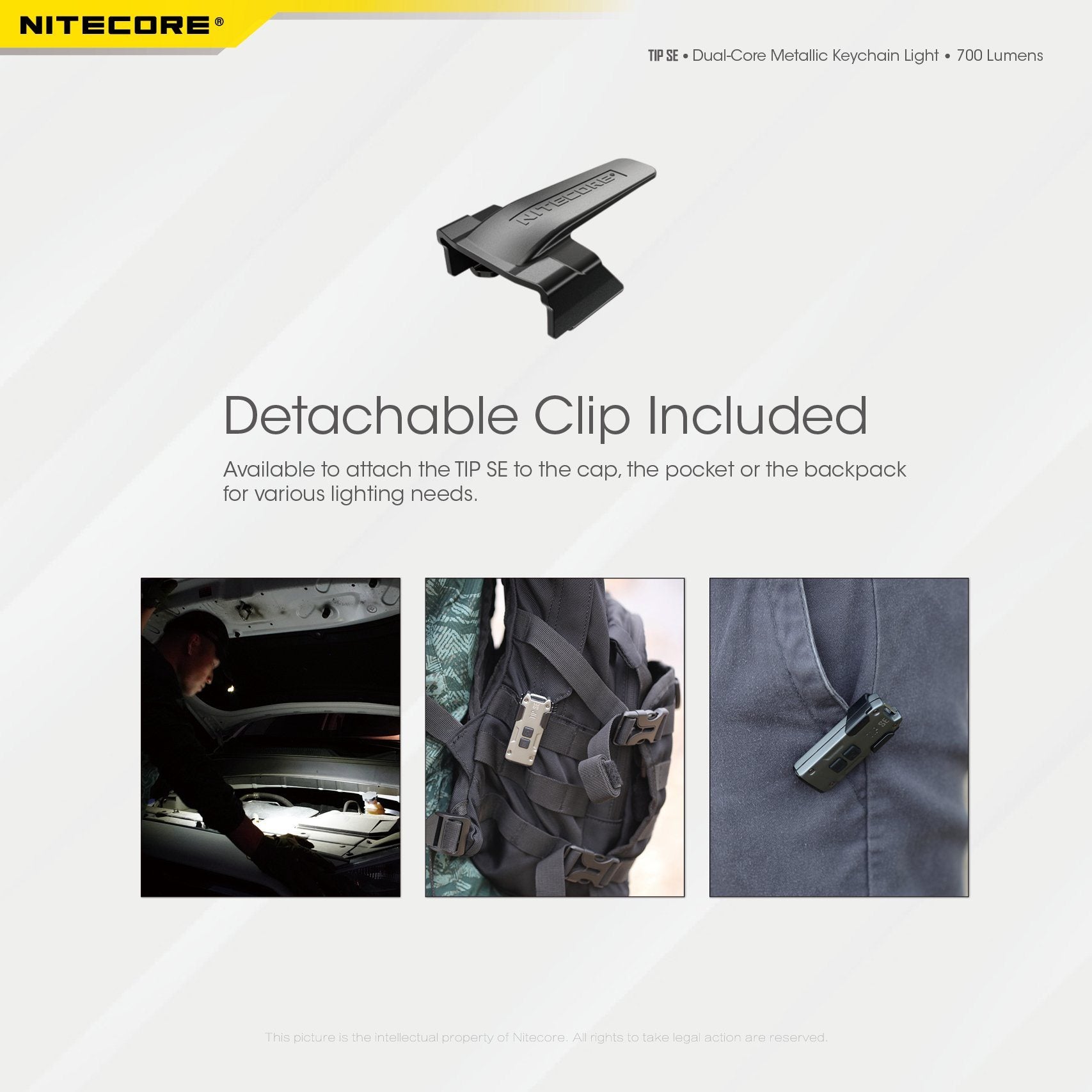 Nitecore TIP SE 700 Lumens Keychain EDC Flashlight Flashlight Nitecore