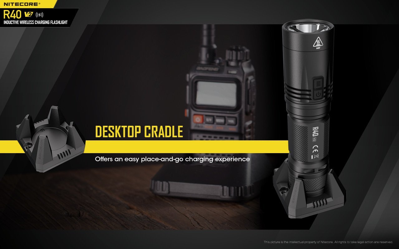 Nitecore R40 V2 Rechargeable LED Flashlight Flashlight Nitecore