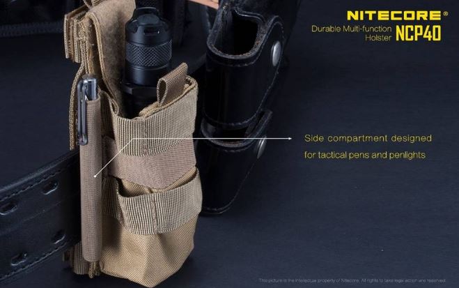 Nitecore NCP40 Holster for Nitecore LED Flashlights Holster Nitecore