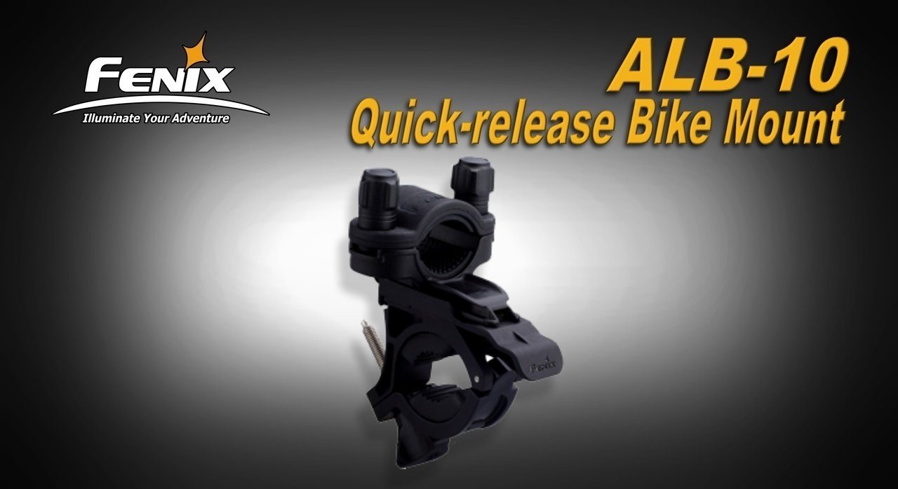 Fenix ALB-10 Quick-Release Bike Mount Flashlight Accessories Fenix